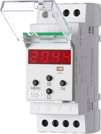 Реле времени Евроавтоматика F&F PCZ-525-1 EA02.002.011