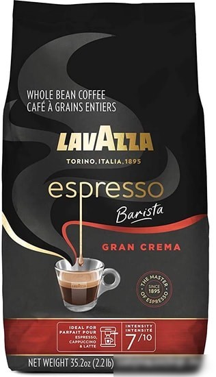 Кофе Lavazza Espresso Barista Gran Crema в зернах 1000 г