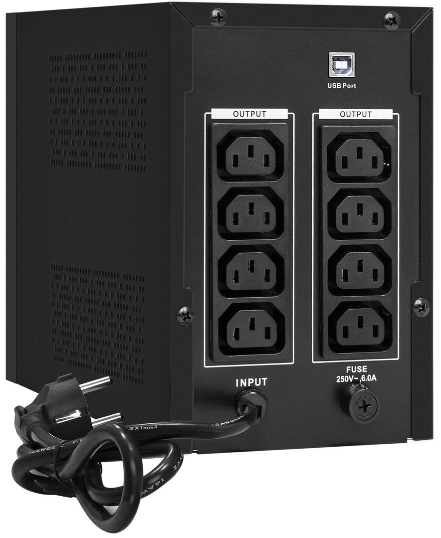 Источник бесперебойного питания ExeGate SpecialPro Smart LLB-1500.LCD.AVR.C13.RJ.USB