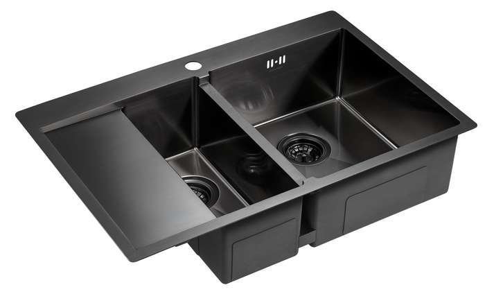 Кухонная мойка Paulmark PM227851-GMR