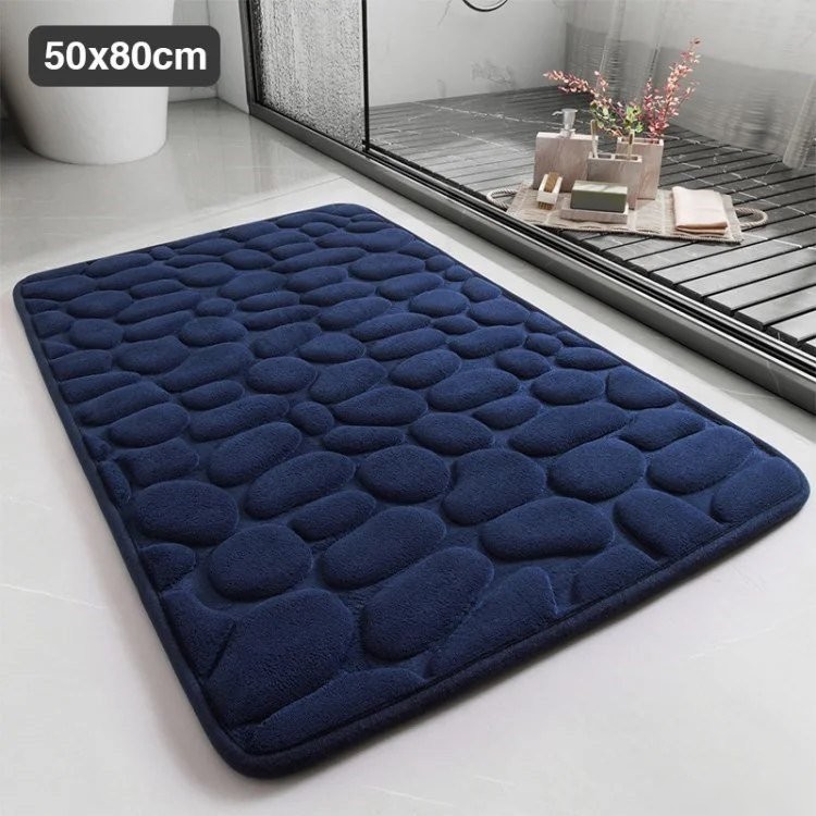 Коврик для ванной Saniteco C0013076H (синий)