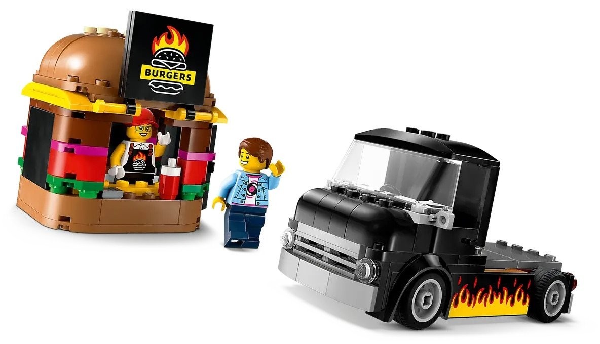 Конструктор LEGO City 60404 Бургер-грузовик