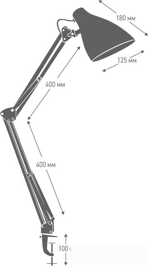 Настольная лампа Camelion KD-335 C01 13876 (белый)