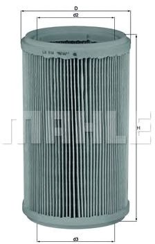 Воздушный фильтр Mahle Knecht LX914