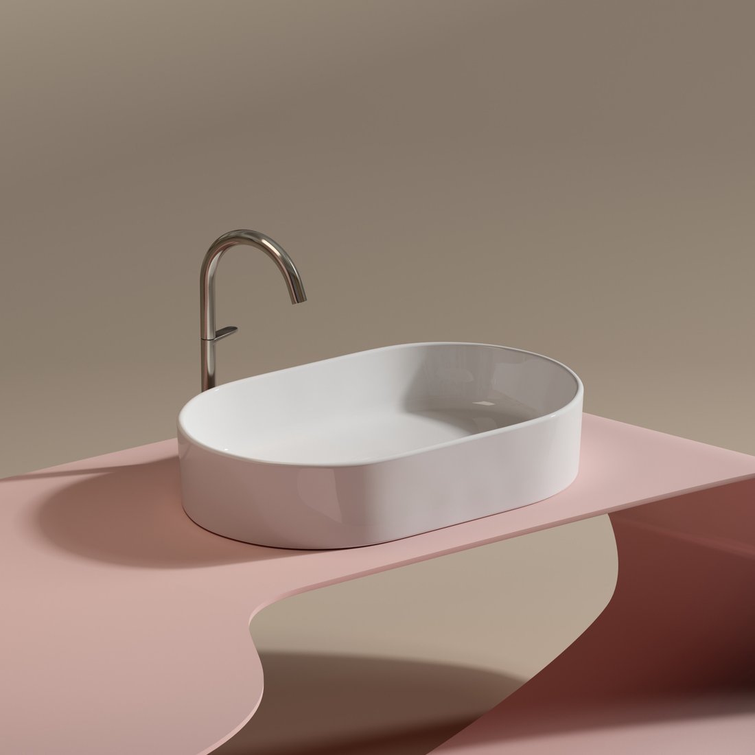 Умывальник Ceramica Nova Element CN6048