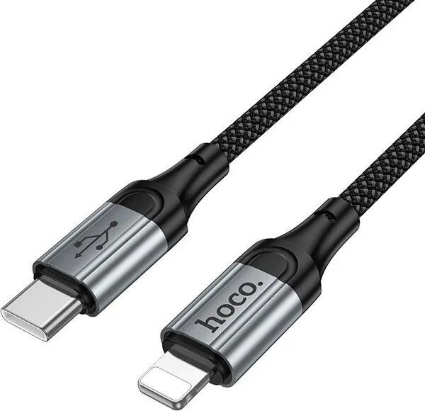 Кабель Hoco X121 USB Type-C - Lightning (1.5 м, черный)