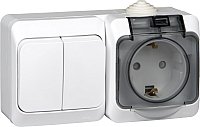 Розетка Systeme Electric Этюд BPA16-242B