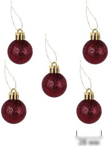 Елочная игрушка Золотая сказка Burgundy Style 592591 (бордо)