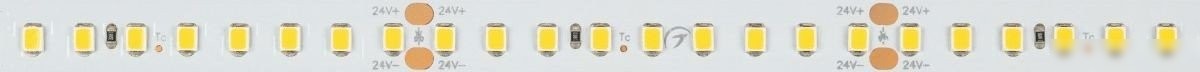 Светодиодная лента Arlight 17.6W/m 192LED/m 2835SMD дневной белый 5M RT-A192-10mm 24V Day5000 038743