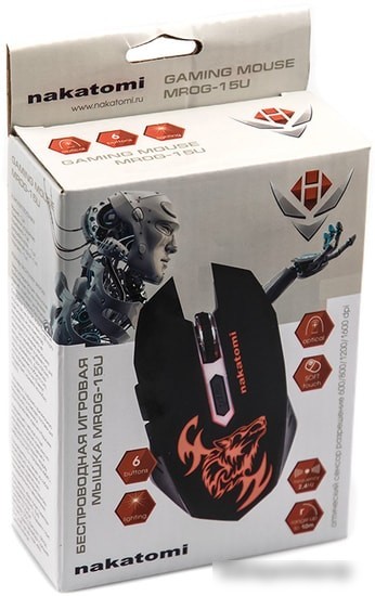 Игровая мышь Nakatomi MROG-15U