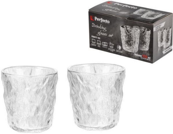 Набор стаканов для воды и напитков Perfecto Linea Frosty Ice 31-280100