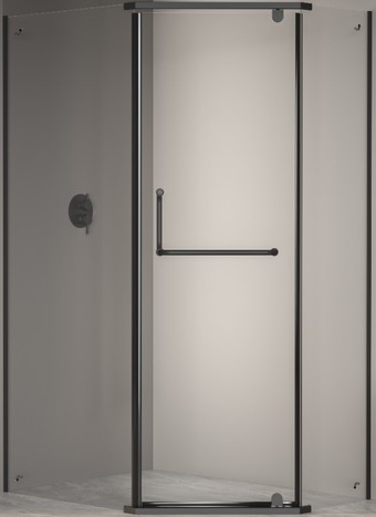 Душевой уголок RGW PA-091-B 35089102-14 120x100 (черный/прозрачное стекло)