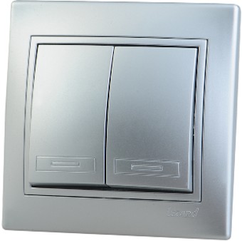 Выключатель Lezard Mira 701-1010-101