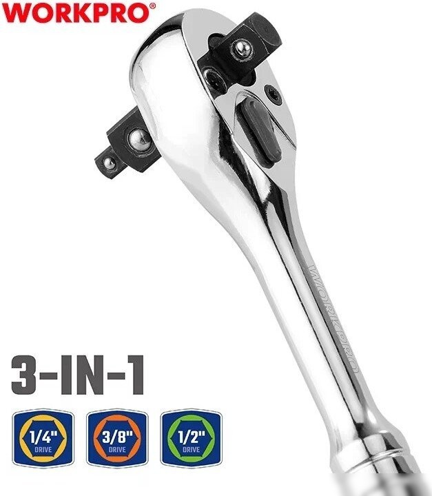 Вороток с трещоткой Workpro WP271014