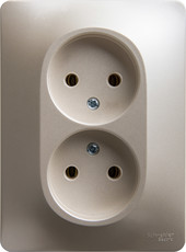 Розетка Schneider Electric Glossa GSL000620 (перламутр)