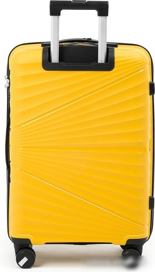 Чемодан-спиннер Pride PP-9702 (M, желтый)