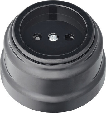 Розетка Bylectrica РА16-0205 (черный)