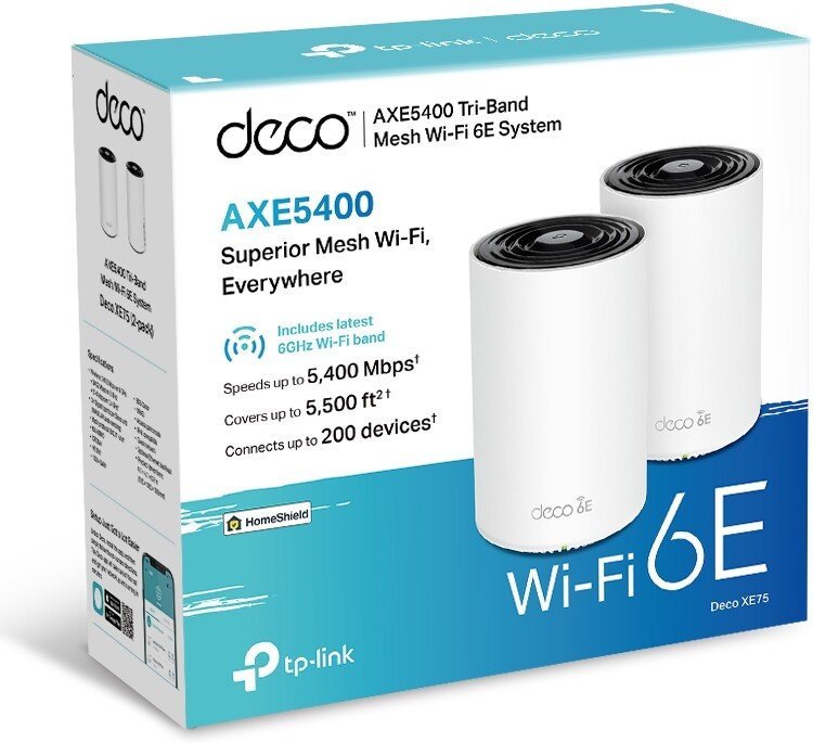 Wi-Fi система TP-Link Deco XE75 (2 шт.)