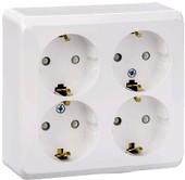 Розетка Schneider Electric Этюд PA16-208B