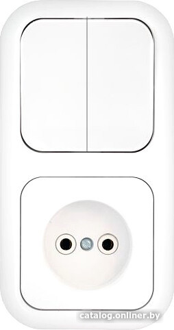 Выключатель Bylectrica 2В-РЦ-541 (белый) Выключатель Bylectrica 2В-РЦ-541 (белый)