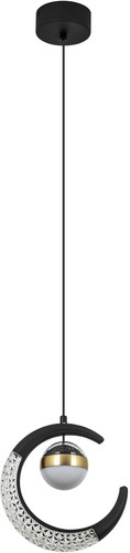 Подвесная люстра LED4U L7112-1 BK