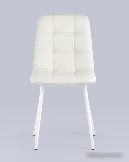 Стул Stool Group Oliver (экокожа белый/белые ножки)
