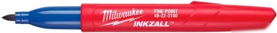 Маркер Milwaukee Inkzall 4932492126 (1 шт, синий)