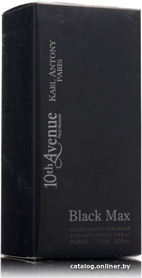 Туалетная вода Jean Jacques Vivier 10th Avenue Black Max EdT (100 мл)