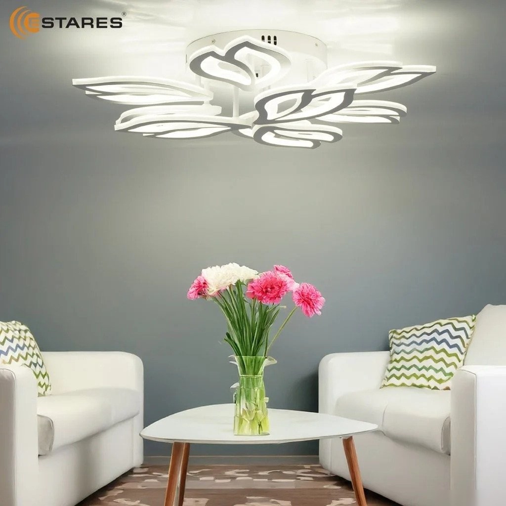 Подвесная люстра Estares Medea 120W 9F-RC-645x135-WHITE/WHITE-220-IP20