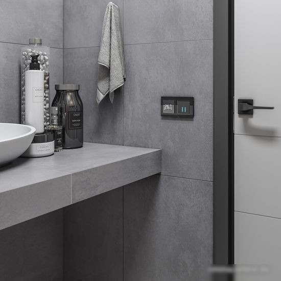Терморегулятор Werkel W1151208 a056754 (черный)