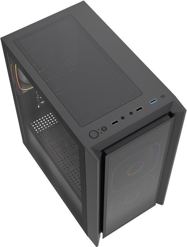 Корпус Powercase Mistral SM03 ARGB CMMSM03B-A3
