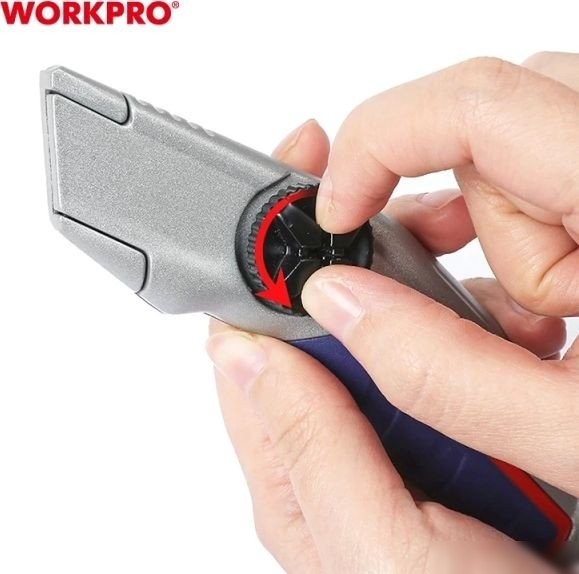 Нож строительный Workpro WP213013