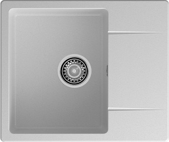 Кухонная мойка GranFest QUARZ GF-UR-258L (серый)