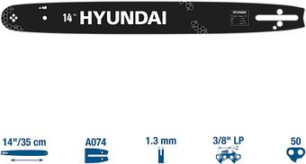 Шина для пилы Hyundai TCN38-50-39B