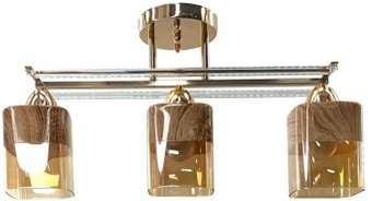 Люстра средней высоты Aitin Pro НПБ 02-3x60-101 9060/3 (золото)
