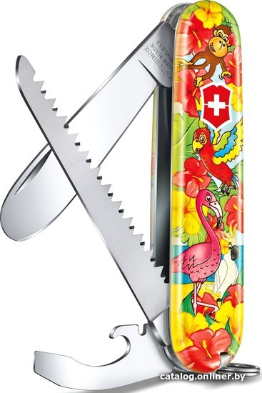 Складной нож Victorinox My First Victorinox 0.2373.E3 (желтый/красный) Складной нож Victorinox My First Victorinox 0.2373.E3 (желтый/красный)