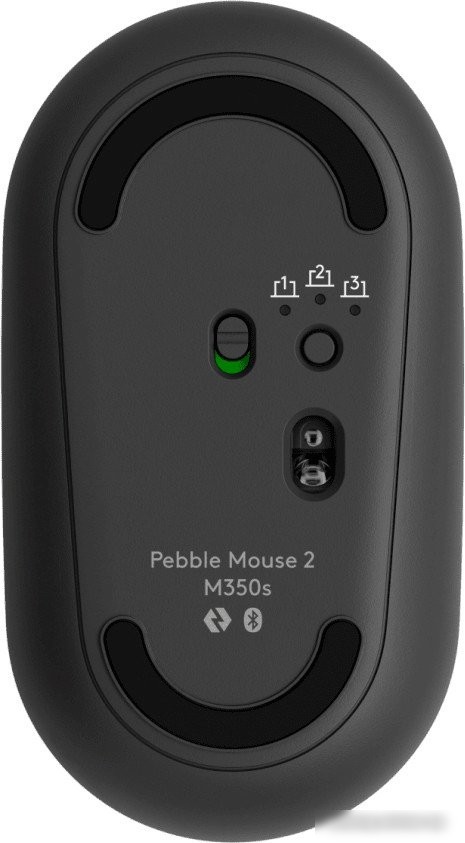 Мышь Logitech M350S Pebble 2 (графит)