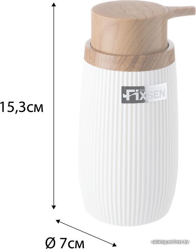 Дозатор для жидкого мыла Fixsen White Boom FX-412-1