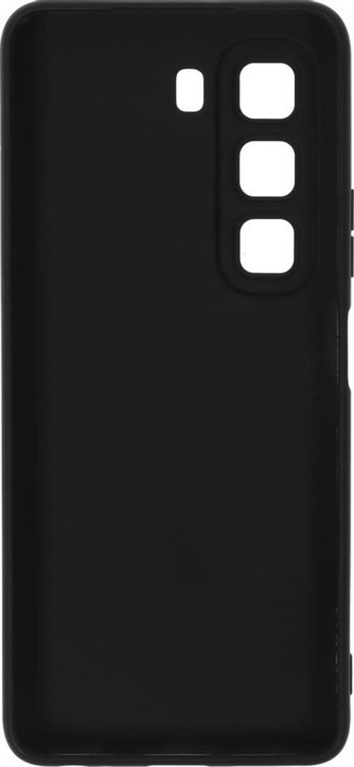 Чехол для телефона BoraSCO Silicone Case для Infinix Hot 50 4G 73766 (черный)