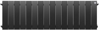 Биметаллический радиатор Royal Thermo PianoForte 300 Silver Noir Sable (16 секций)