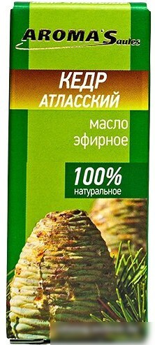 Aroma Saules Эфирное масло Кедр атласский 10 мл