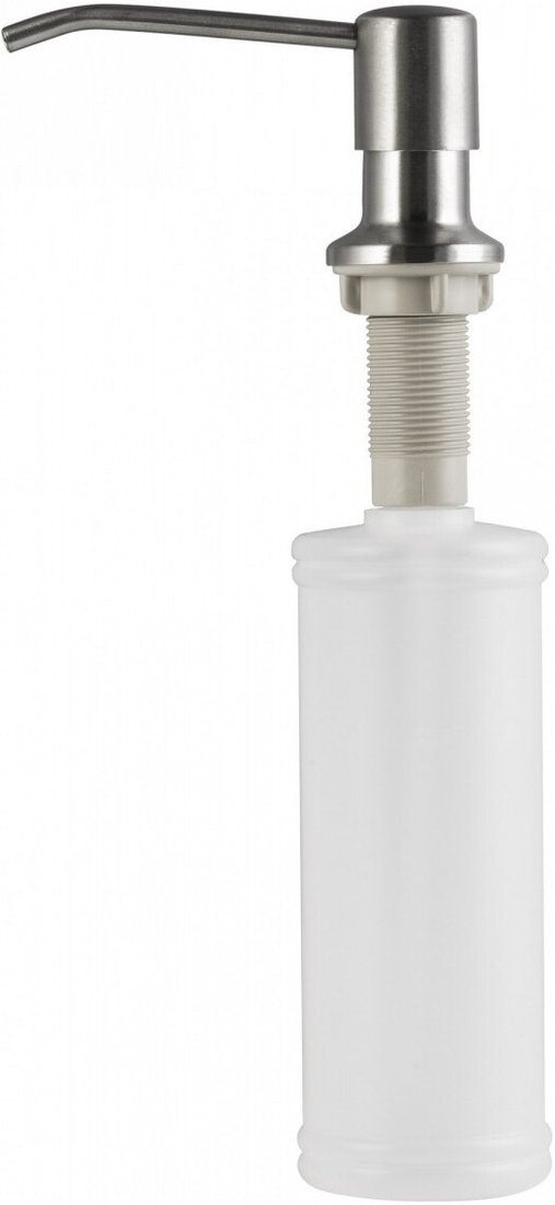 Кухонная мойка Schtoff Best Premium Silver 5550 + коландер KR-1 GREY + дозатор SD-1 SILVER