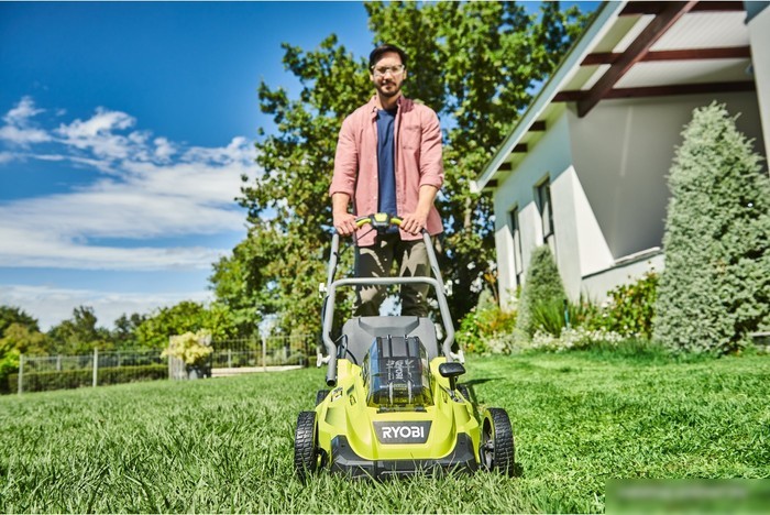 Газонокосилка Ryobi Power-Assist RLM36X41H50PG (с 1-им АКБ 5 Ач)