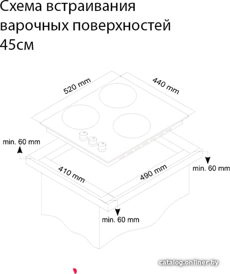 Варочная панель Simfer H45V30M420