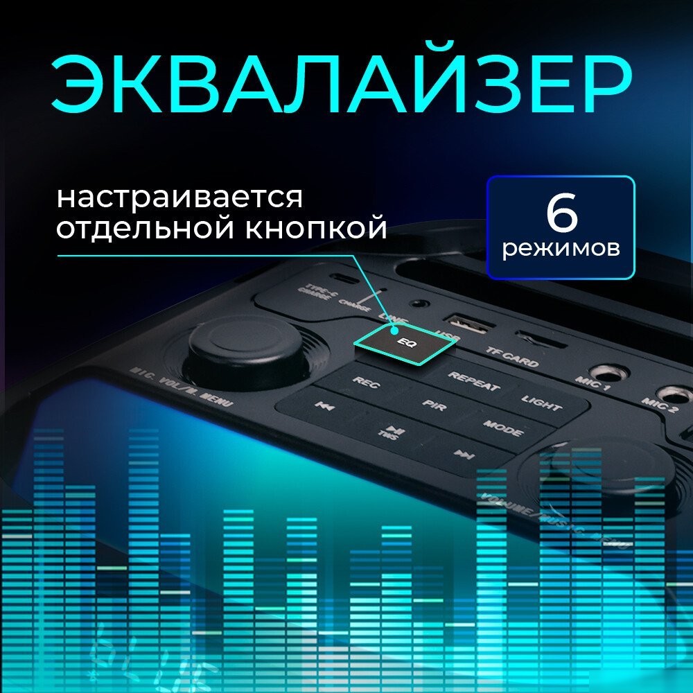 Беспроводная колонка Ginzzu GM-117