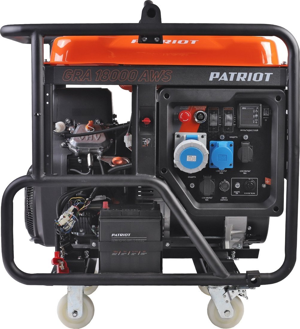 Бензиновый генератор Patriot GRA 18000 AWS
