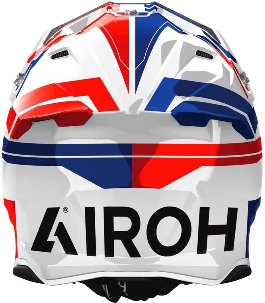 Мотошлем Airoh Twist 3 Dynasty TW3DI18-L (L, красный/синий глянец)