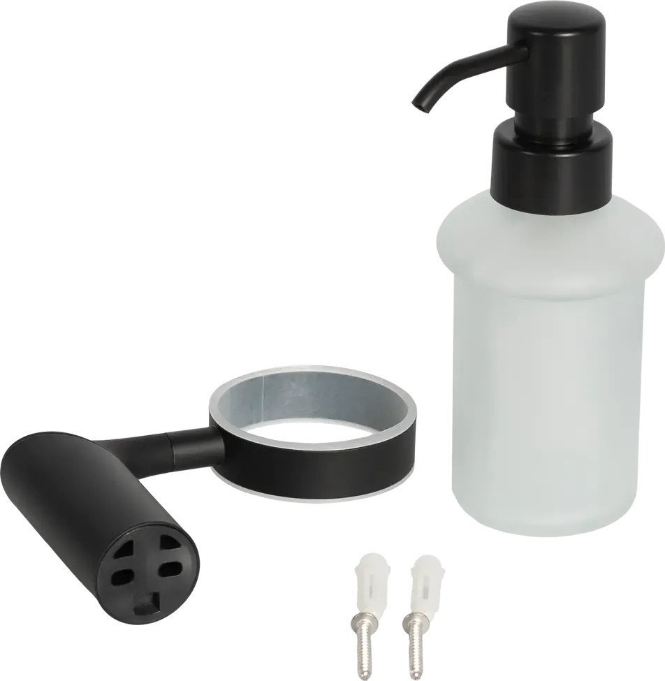 Дозатор для жидкого мыла Swensa Lock SWR-6600-04-BLK (черный)