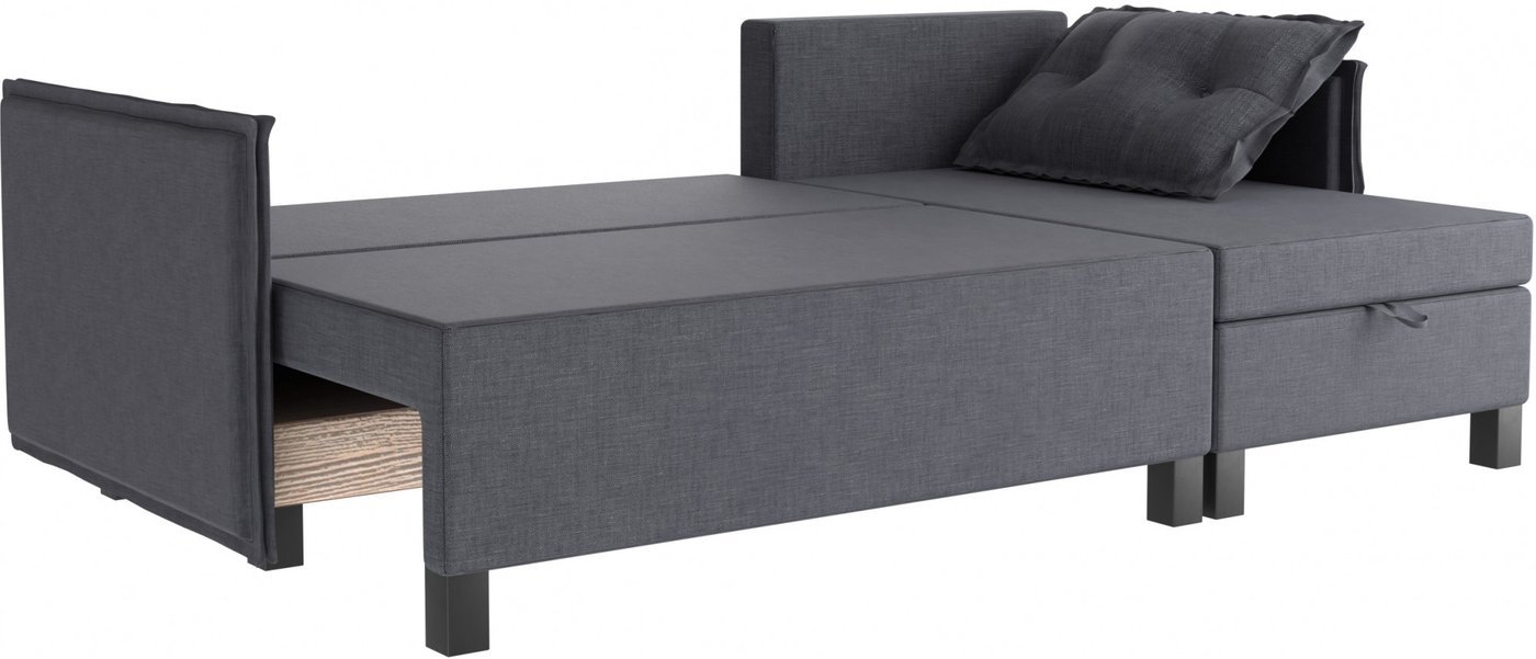 Угловой диван Mio Tesoro Туули (Dark Grey)