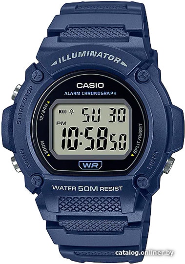 Наручные часы Casio Illuminator W-219H-2A Наручные часы Casio Illuminator W-219H-2A